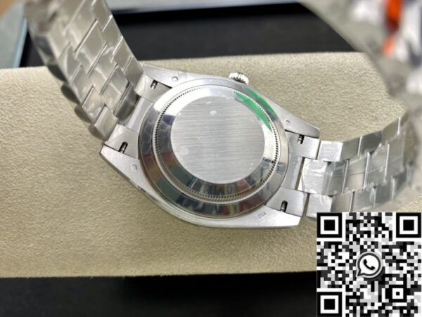 Silver Rolex Day Date M228349RBR-0007 White Gold Size 40mm