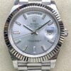 Day Date Rolex White M228239-0003 Silver Dial Size 40mm Watch