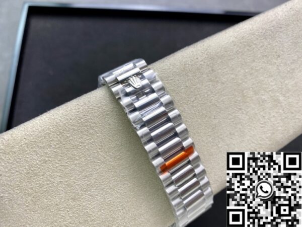 Day Date Rolex White M228239-0003 Silver Dial Size 40mm Watch
