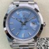 Buy Rolex Day Date M228206-0004 Light Blue Dial Size 40mm