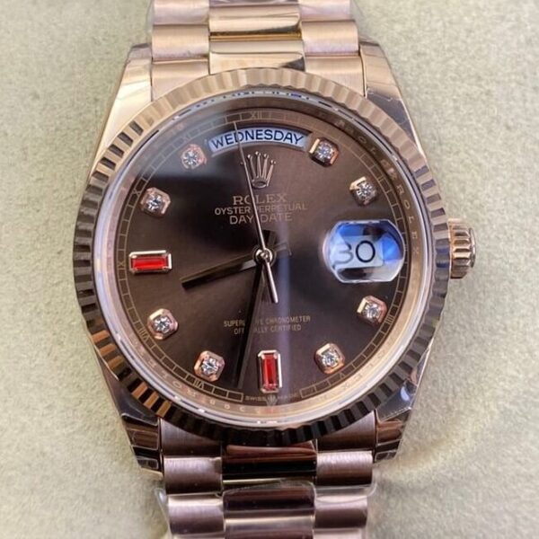 Day Date 36MM Rolex​ 118235 Rose Gold Watches EW Factory