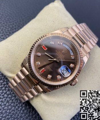 Day Date 36MM Rolex​ 118235 Rose Gold Watches EW Factory