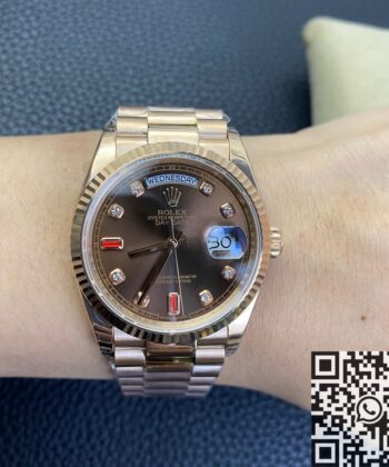 Day Date 36MM Rolex​ 118235 Rose Gold Watches EW Factory