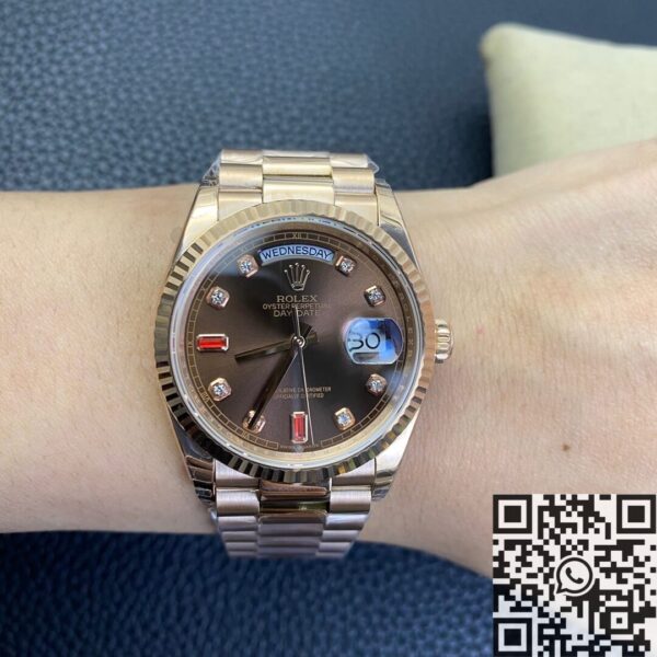 Day Date 36MM Rolex​ 118235 Rose Gold Watches EW Factory
