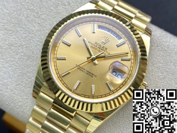 Day Date Rolex Dial M128238-0045 Champagne 40mm Watch