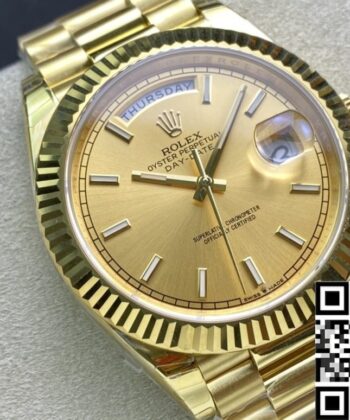 Day Date Rolex Dial M128238-0045 Champagne 40mm Watch