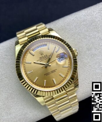 Day Date Rolex Dial M128238-0045 Champagne 40mm Watch