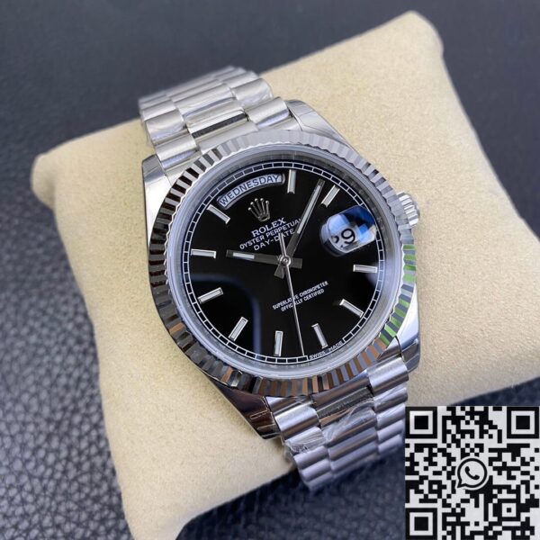 Black Rolex Day-Date M228236-0003 40mm Watch EW Factory