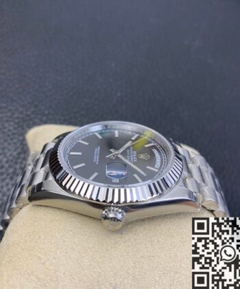 Black Rolex Day-Date M228236-0003 40mm Watch EW Factory