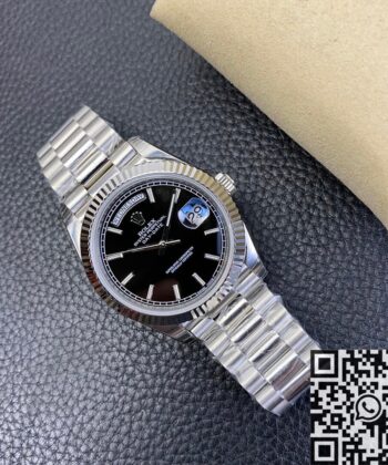Black Rolex Day-Date M228236-0003 40mm Watch EW Factory