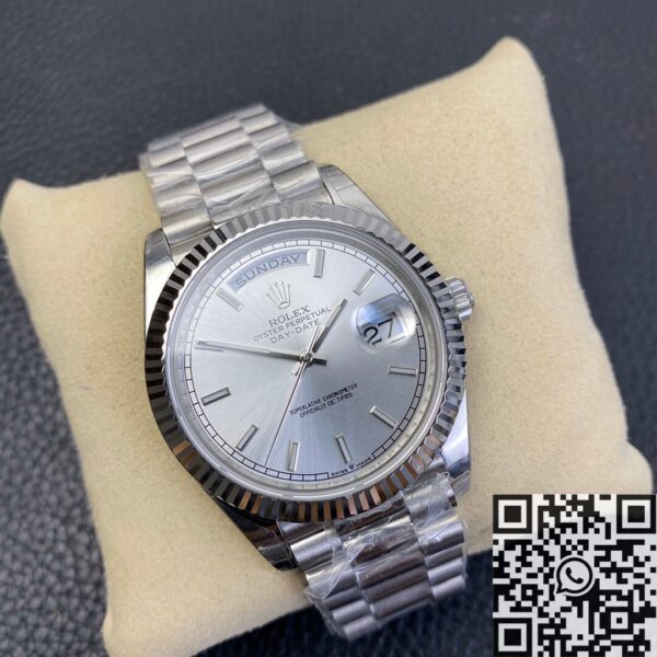Rolex Day Date Perpetual​ M228236 Silver Dial 40mm EW Factory
