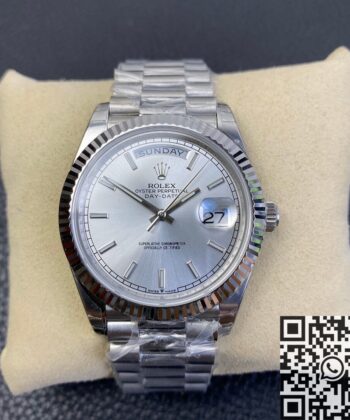 Rolex Day Date Perpetual​ M228236 Silver Dial 40mm EW Factory