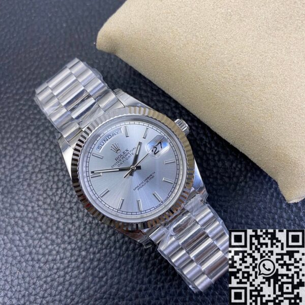 Rolex Day Date Perpetual​ M228236 Silver Dial 40mm EW Factory