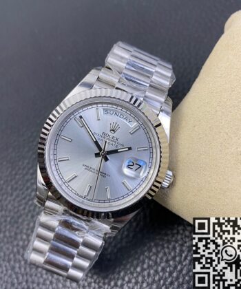 Rolex Day Date Perpetual​ M228236 Silver Dial 40mm EW Factory