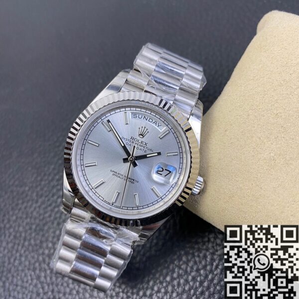 Rolex Day Date Perpetual​ M228236 Silver Dial 40mm EW Factory