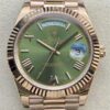 Rolex Replica Day Date M228235-0025 Olive Green Dial 40mm