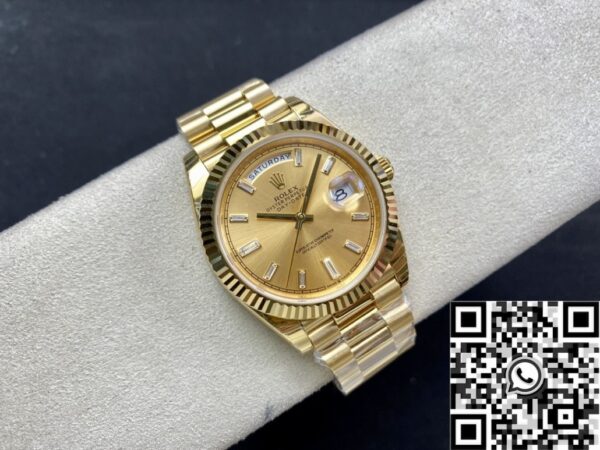 Replica Rolex Day Date M228238-0005 Champagne Dial 40mm