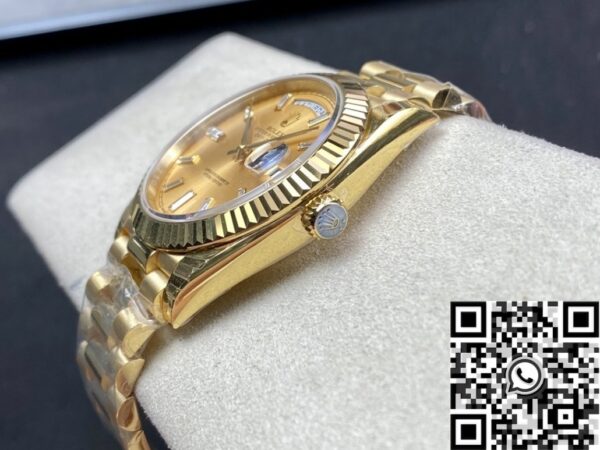 Replica Rolex Day Date M228238-0005 Champagne Dial 40mm