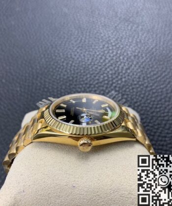Fake Day Date Rolex M228238-0004 Black Dial 40mm EW Factory