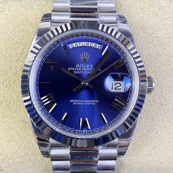Replica Day Date Rolex M228236-0007 Blue 40mm EW Factory