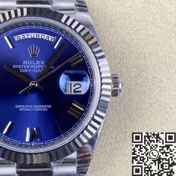 Replica Day Date Rolex M228236-0007 Blue 40mm EW Factory