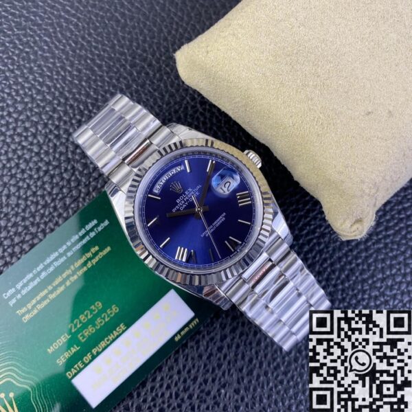 Replica Day Date Rolex M228236-0007 Blue 40mm EW Factory