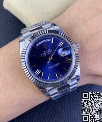 Replica Day Date Rolex M228236-0007 Blue 40mm EW Factory