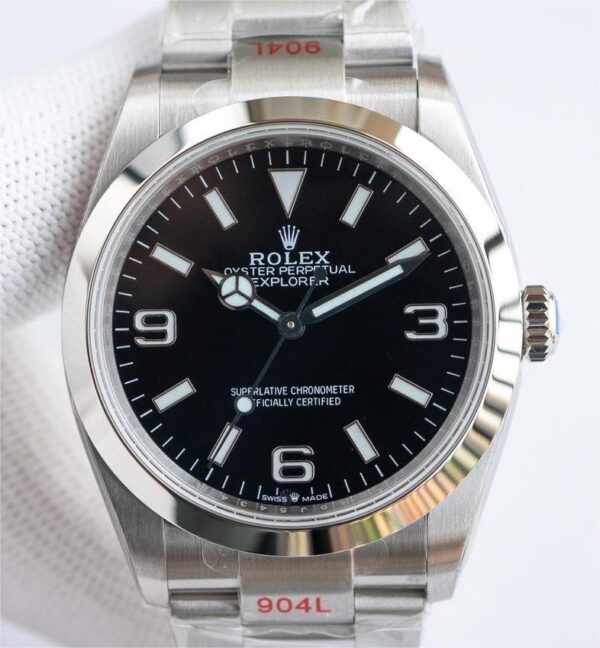 EW Factory Rolex Explorer M124270-0001 Black Dial Size 36mm