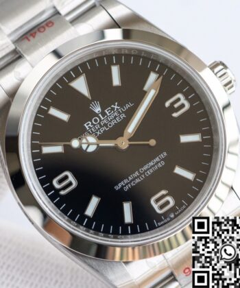 EW Factory Rolex Explorer M124270-0001 Black Dial Size 36mm