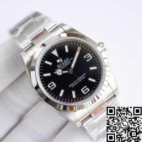 EW Factory Rolex Explorer M124270-0001 Black Dial Size 36mm