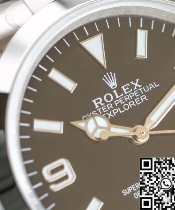 EW Factory Rolex Explorer M124270-0001 Black Dial Size 36mm