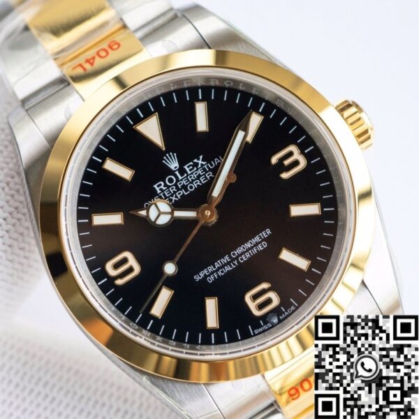 EW Factory Explorer Rolex M124273-0001 Black Dial Size 40mm