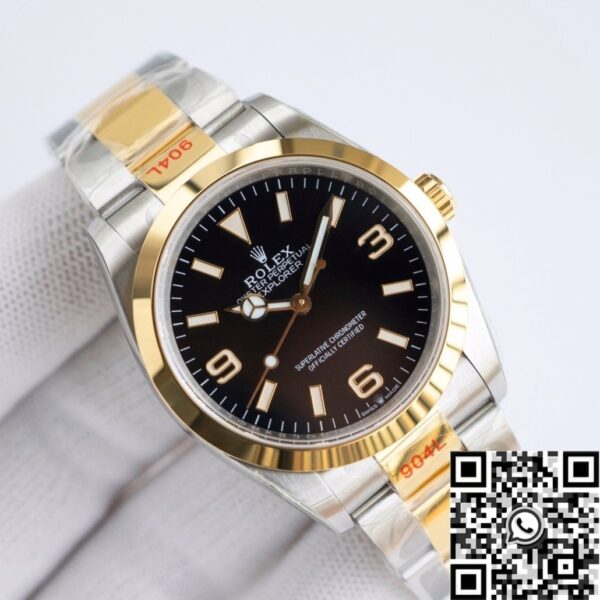 EW Factory Explorer Rolex M124273-0001 Black Dial Size 40mm