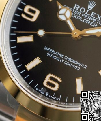 EW Factory Explorer Rolex M124273-0001 Black Dial Size 40mm