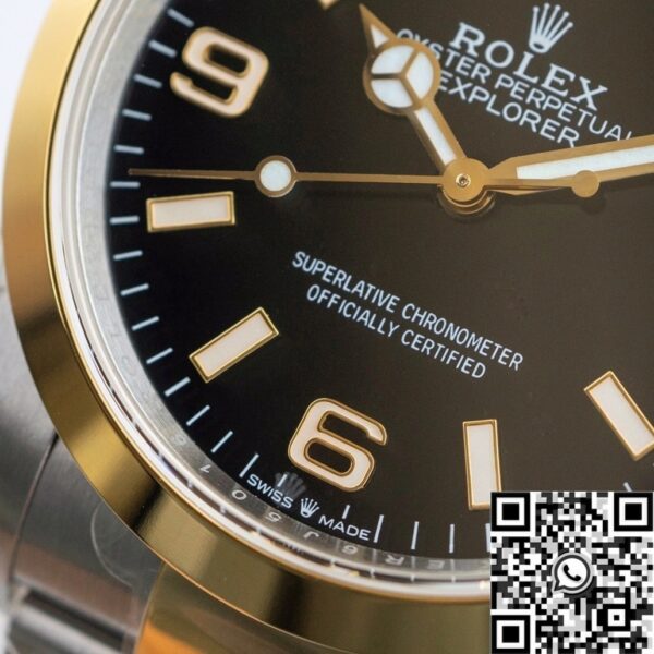 EW Factory Explorer Rolex M124273-0001 Black Dial Size 40mm