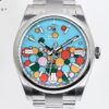 Rolex Oyster Perpetual Date​ M124300-0008 Turquoise Blue 41mm