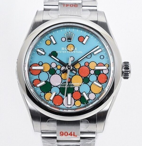 Rolex Watch Oyster Perpetual​ M277200-00010 Turquoise Blue Dial