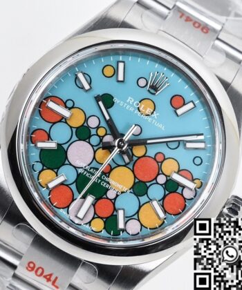 Rolex Watch Oyster Perpetual​ M277200-00010 Turquoise Blue Dial