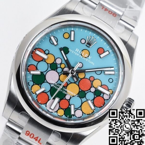 Rolex Watch Oyster Perpetual​ M277200-00010 Turquoise Blue Dial