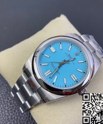 Rolex Oyster Perpetual Date Just​ M124300-0006 Tiffany Blue Dial