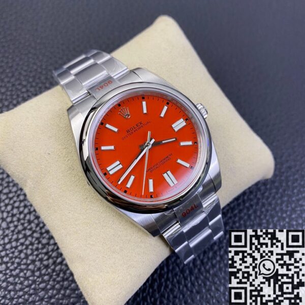 Watches Rolex Oyster Perpetual​ M124300-0007 Coral Red Dial