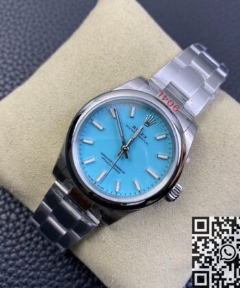 Women's Rolex Watch Oyster Perpetual​ M277200-0007 Tiffany