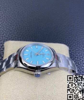 Women's Rolex Watch Oyster Perpetual​ M277200-0007 Tiffany