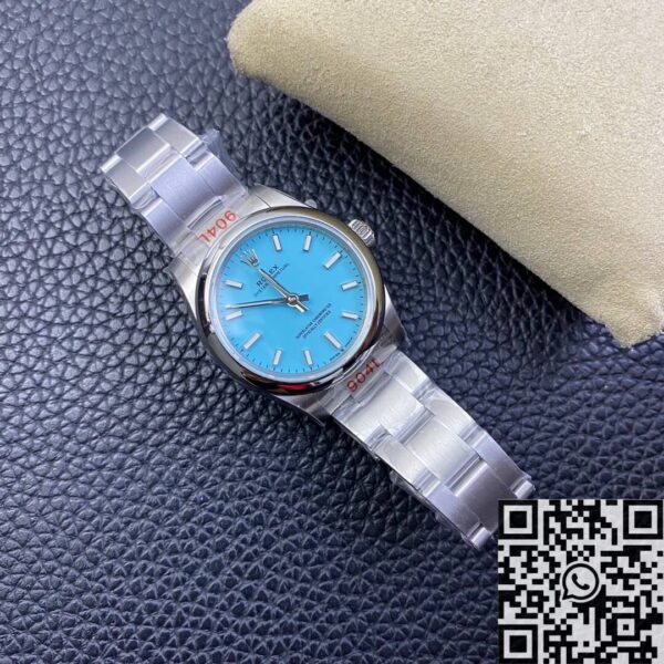 Women's Rolex Watch Oyster Perpetual​ M277200-0007 Tiffany