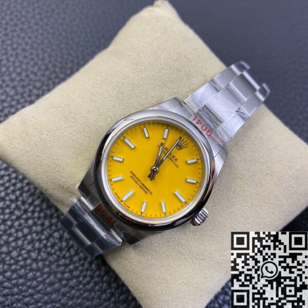 Rolex Oyster Perpetual Women M277200-0005 Yellow Dial 31mm