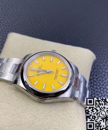 Rolex Oyster Perpetual Women M277200-0005 Yellow Dial 31mm