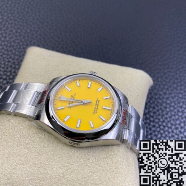 Rolex Oyster Perpetual Women M277200-0005 Yellow Dial 31mm