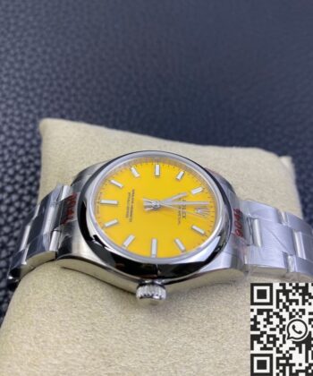 Rolex Oyster Perpetual Women M277200-0005 Yellow Dial 31mm