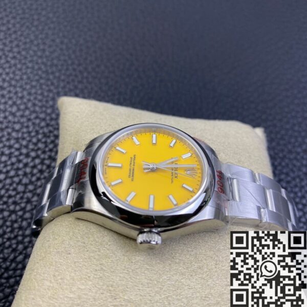 Rolex Oyster Perpetual Women M277200-0005 Yellow Dial 31mm