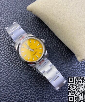 Rolex Oyster Perpetual Women M277200-0005 Yellow Dial 31mm